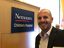 James Zervios at Nemours Children's Hospital