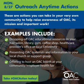 Take #OACAction today!