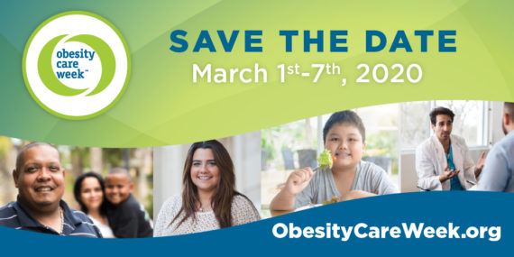 Save the date to join the OAC in supporting Obesity Care Week 2020, March 1-7