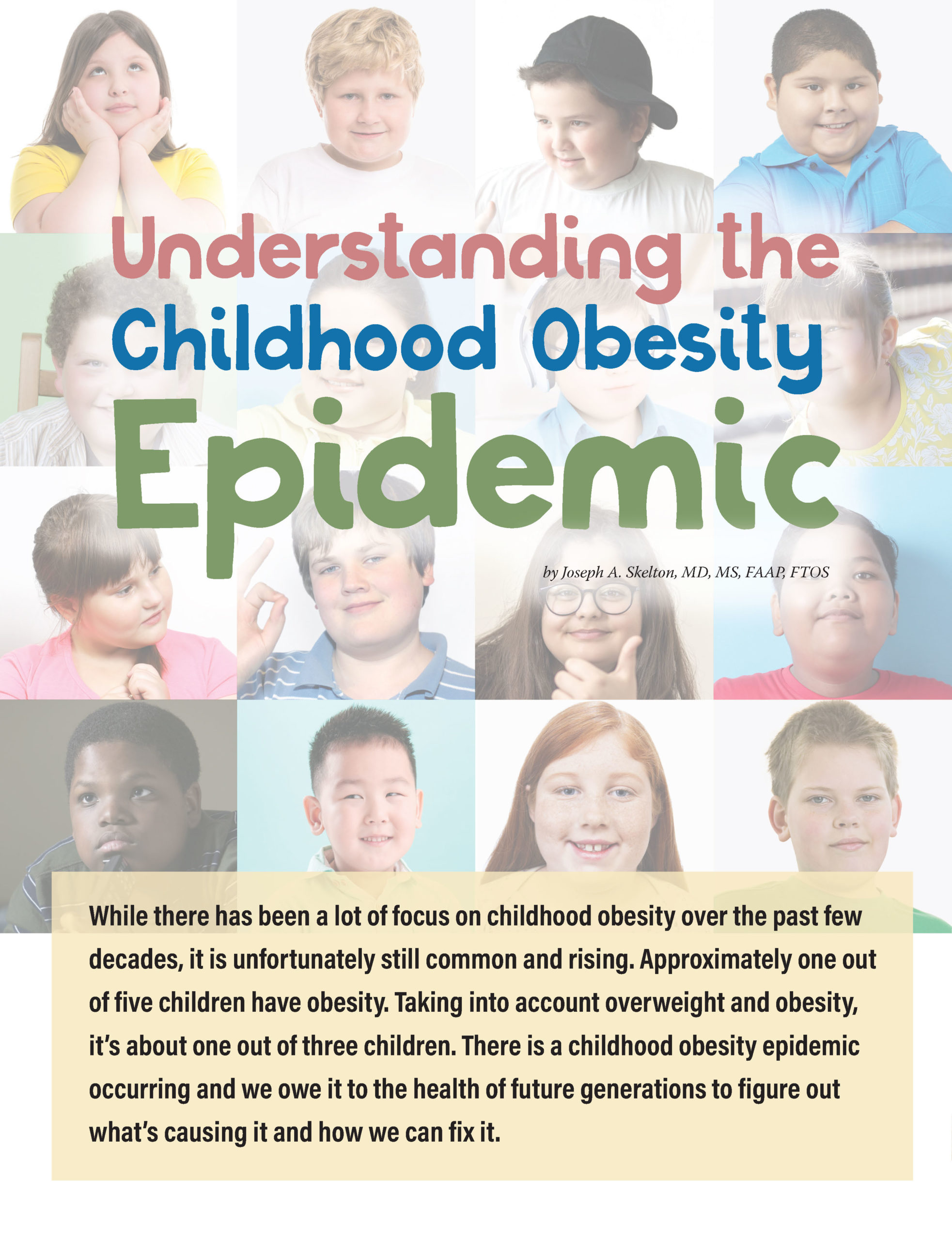 an essay about childhood obesity