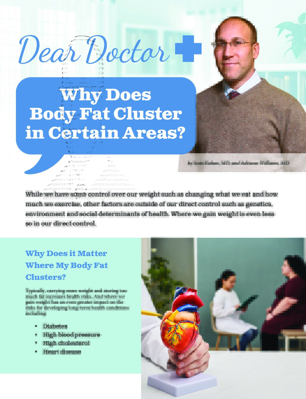 Dear Doctor: Why Does Body Fat Cluster in Certain Areas? - Obesity Action  Coalition