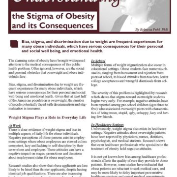 essay about weight discrimination