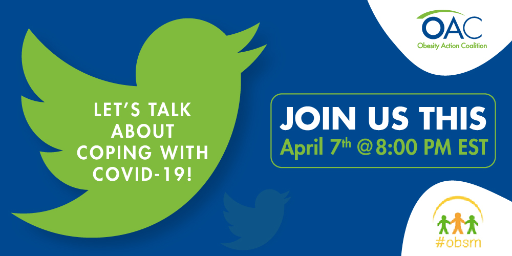 Oac Tweet Chat On April 7th Topic Coping During The Age Of Covid 19