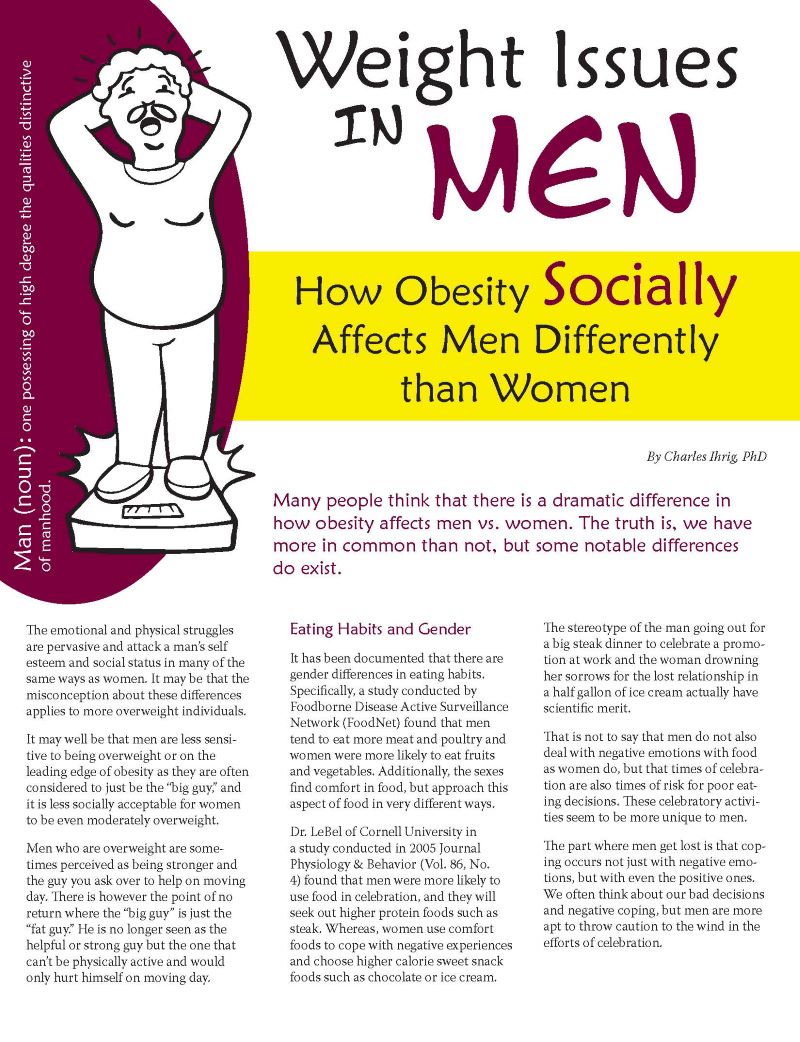 Men and Women Approach Weight Loss Differently