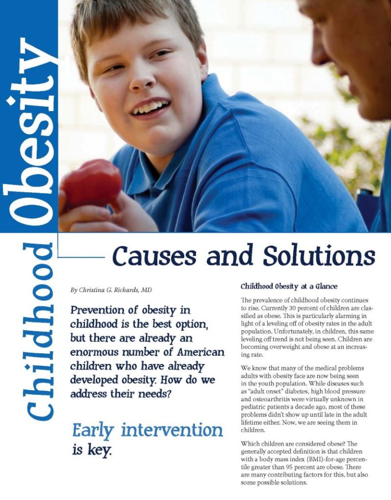 problem solution essay about childhood obesity