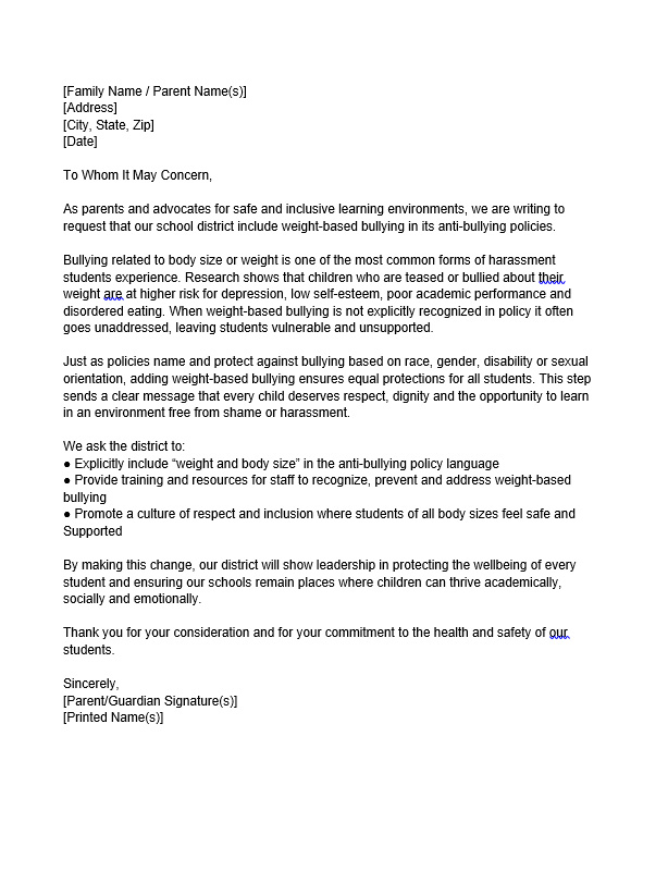 Letter