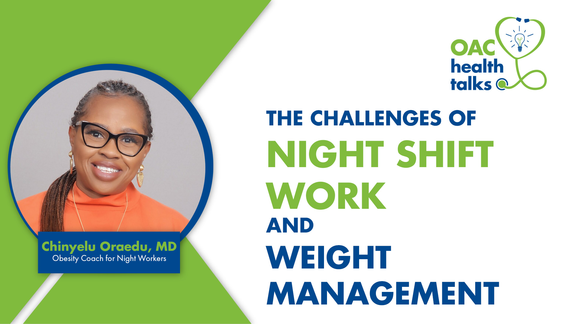 The Challenges of Night Shift Work and Weight Management