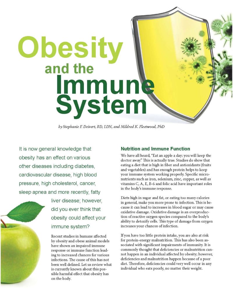 Obesity and the Immune System - Obesity Action Coalition