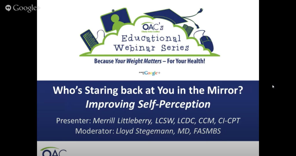 Who’s Staring Back at You in the Mirror? Improving Self-perception